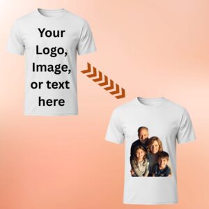 Customize Polyester Round Neck T-Shirt